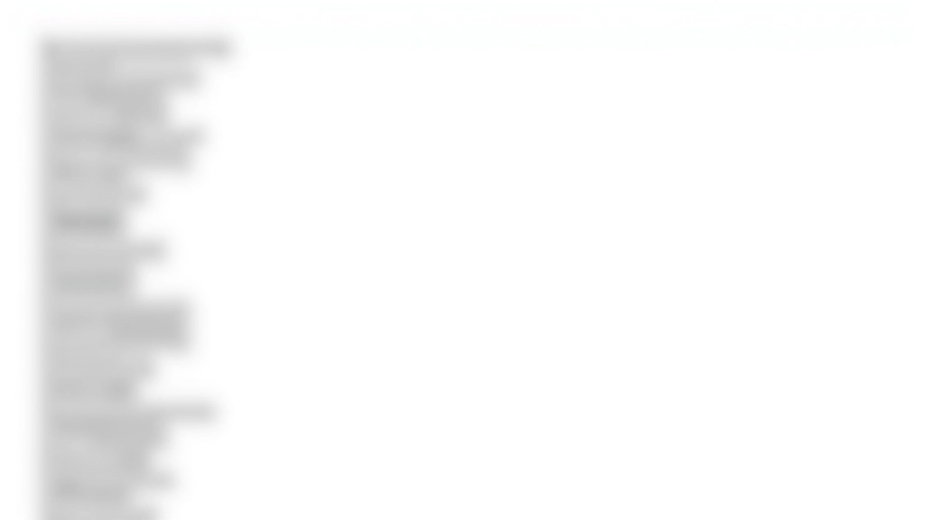 Screenshot di un mega-menu desktop che mostra quattro colonne di navigazione con categorie e sottocategorie organizzate verticalmente
